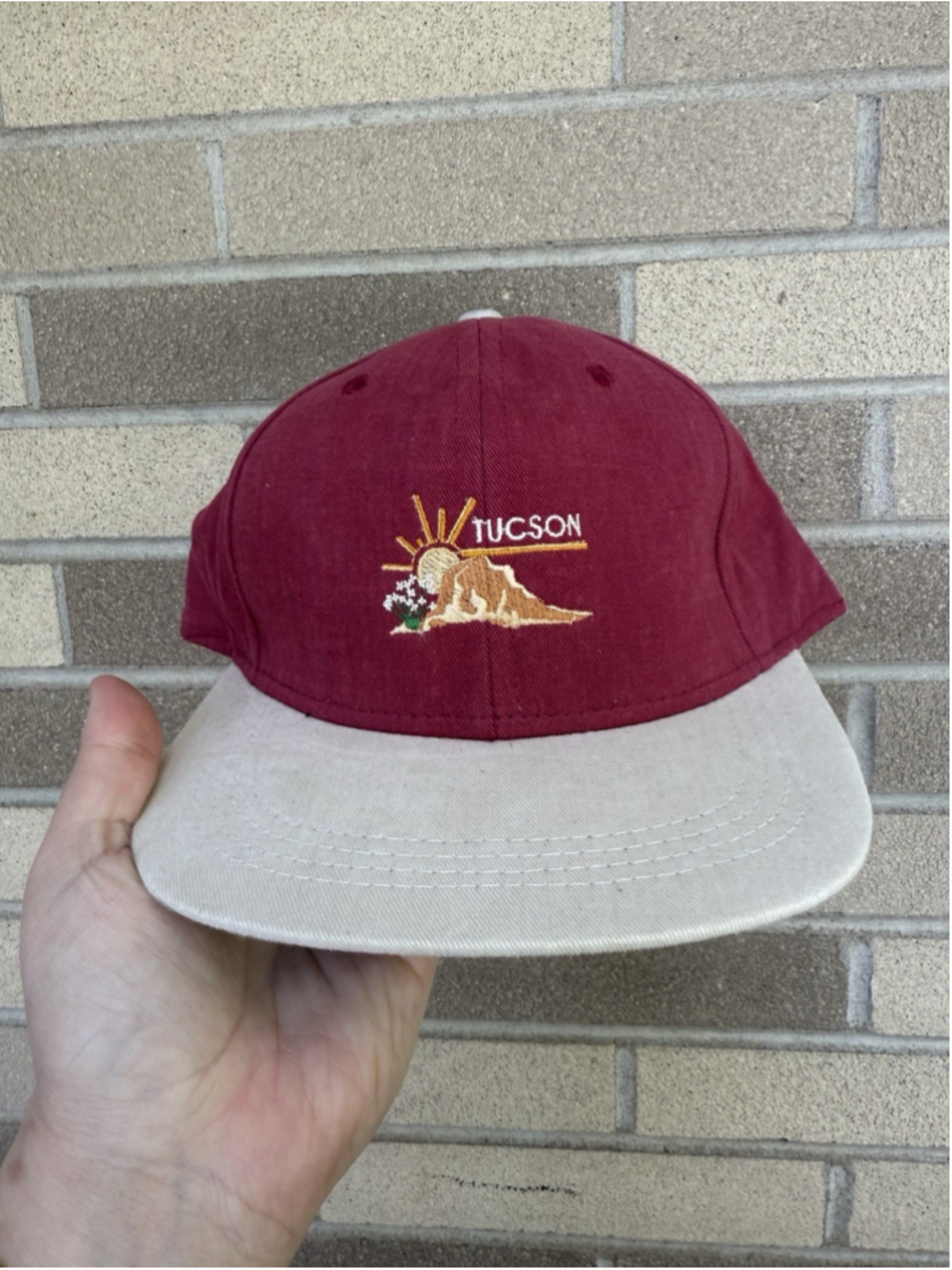 VTG Tuscan Arizon Retro Embroidered Imperial SnapBack Hat One Size Made In USA